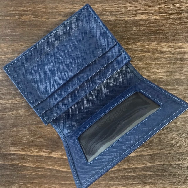 レザーカードケース 大容量 名刺入れ メンズ レディース ユニセックス 本革 天然皮革 2つ折り ビジネス フォーマル 定期ケース 定期入れ パスケース ハンドメイド 革 通勤 通学 ギフト プレゼント Asian Zacca 熟練の革職人による革小物やバッグの専門店です