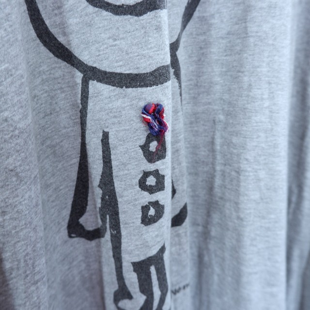 レディース2 ネネット 犬 ワンちゃん プリント カットソー ワンピース 古着屋 Sputonic