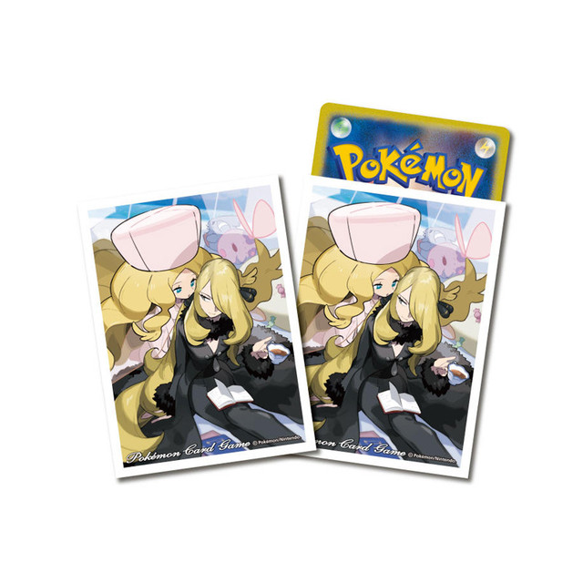 Pokemon Card ポケモンカード デッキシールド スリーブ 64枚 シロナ カトレア Hobby Tcg Shop ゲットレディ Base支店