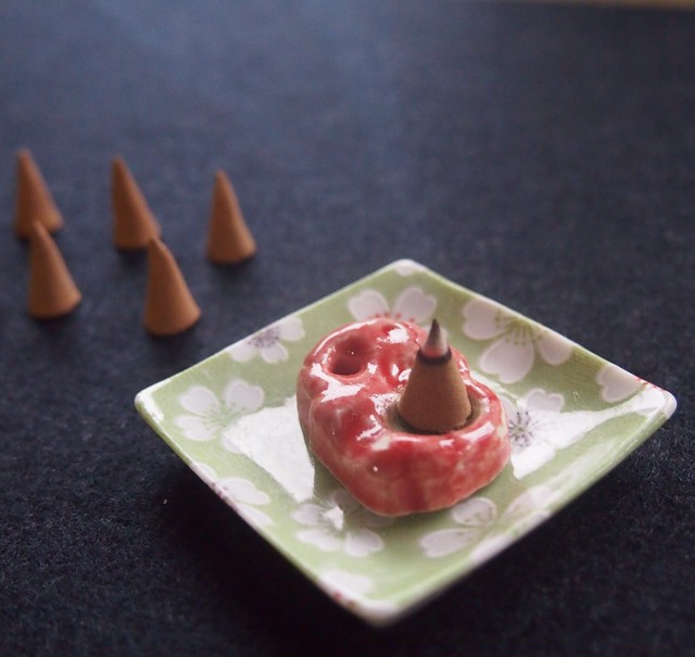 心落ち着く優しい甘い香り コーン型お香 Takara Co Ltd