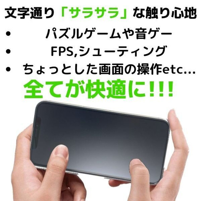 Iphone12promax アンチグレアフィルム ガラスフィルム 指紋防止 マット さらさら Onlineストアboss スマホケースや保護 フィルムの販売