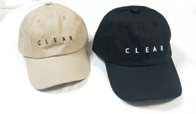 Clearキャップ 帽子 キャップ Cap メンズ レディース 刺繍 レディース