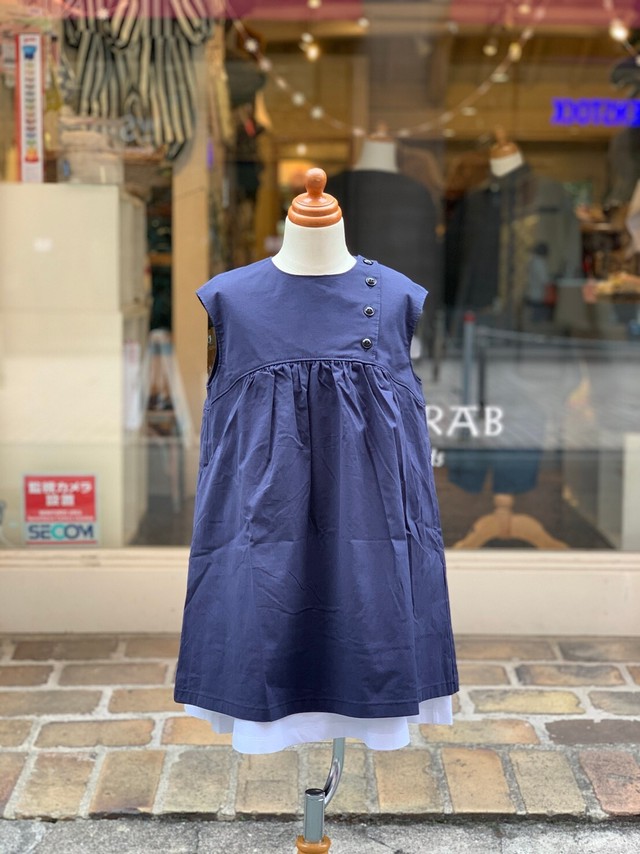 Kids 6 Vocale セスタヴォカーレ ユーティリティーワンピース ダークネイビー 130 150cm Olive Drab オリーブドラブ子供服 レディース