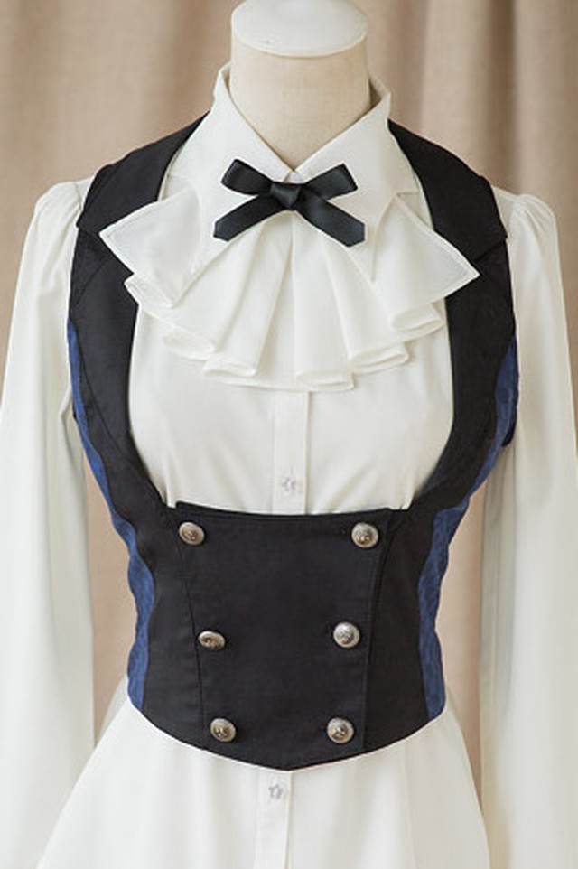 ロリータファッション ゴシックロリータ Lolita ベスト 制服風 レディース ロリータ ゴスロリ クラロリ 制服ロリータ 学生風 カジュアル トップス クラシカル チェック柄 Loli1180 Luxury