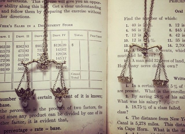 導きの天秤 Balance Of Guidance Necklace Bird Lhiannan Shee