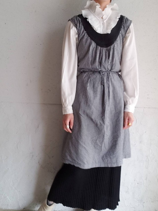 Used Me Issey Miyake Gingham Check Dress イッセイミヤケ ギンガムチェックワンピース Y