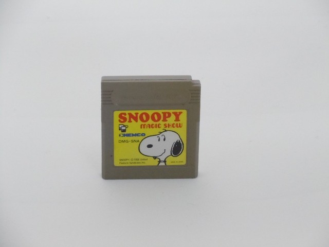 Snoopy Magic Show スヌーピーマジックショー 中古 ソフトのみ ワゴンセール品 Game Boy Sggb0008 リサイクルショップ カルドマン Caldoman Com