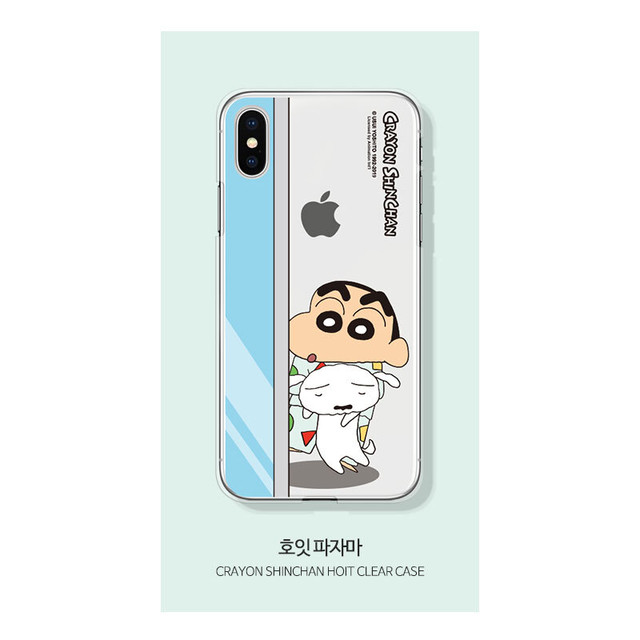 Try Cozy クレヨンしんちゃん しんちゃん 透明 クリア Iphone