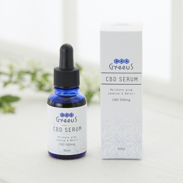 CBDセラム・Greeus(10ml・CBD160mg・肌用美容液)