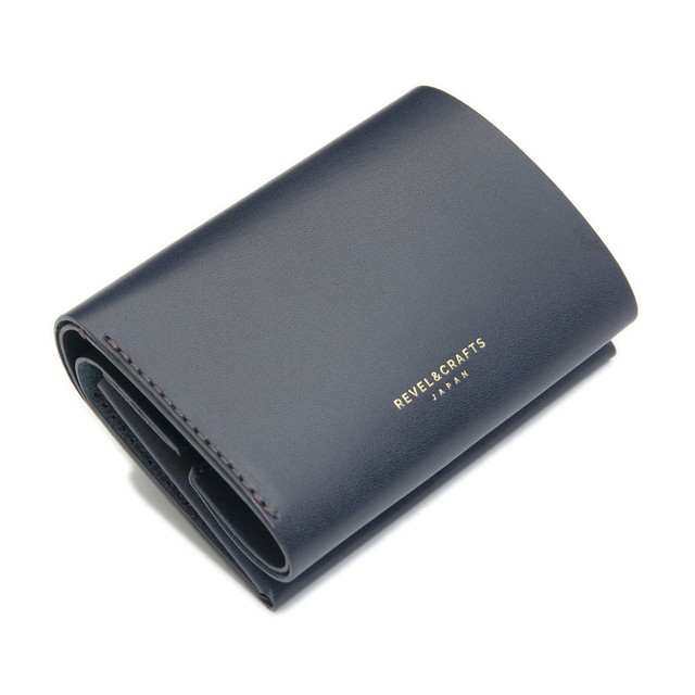 2.5折コンパクト財布 - MINI 2 ネイビー