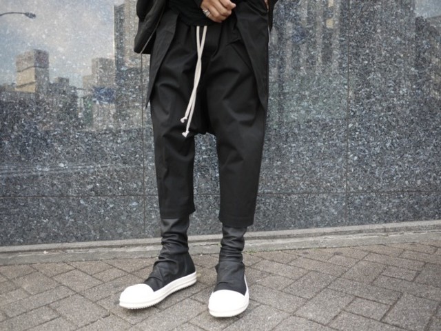 Rick Owens リックオウエンス サルエルパンツ フルレングス-