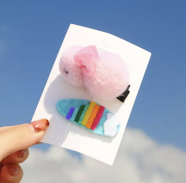 お取り寄せ商品 ヘアピン ヘアアクセサリー レディース 可愛い 原宿 ゆめかわいい ハンドメイド Candy Melts