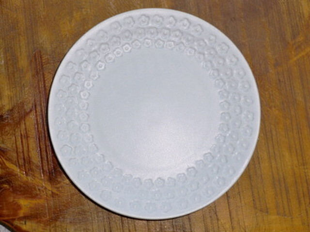 グレーマット印花型 5 0皿 取皿 和食器 Niji