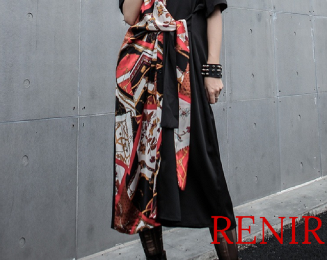 Renir レニール レディース ワンピース モード系 夏服 シャツ ワンピ 新品 Renir レニール メンズファッション レディース ファッション