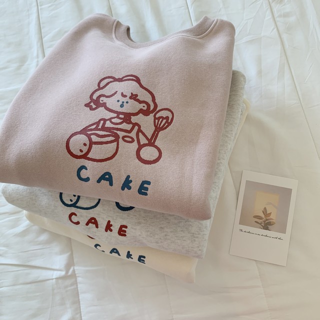 〈カフェシリーズ〉コックさんの淡色セーター【Shuff light color sweater】