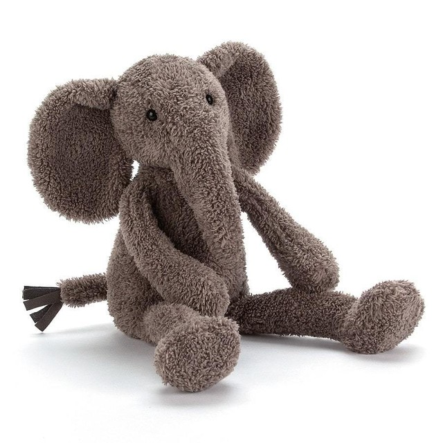 スラッカジャック あしながスタイル ぞう Sサイズ Jellycat Slackajack Elephant Small ジェリーキャット スラッカジャック エレファント 足長ぞう ギフト プレゼント お祝い 出産祝い 誕生日 最高級 縫いぐるみ ソフト ドール 象 日本 正規輸入代理店 輸入品 東京 原宿