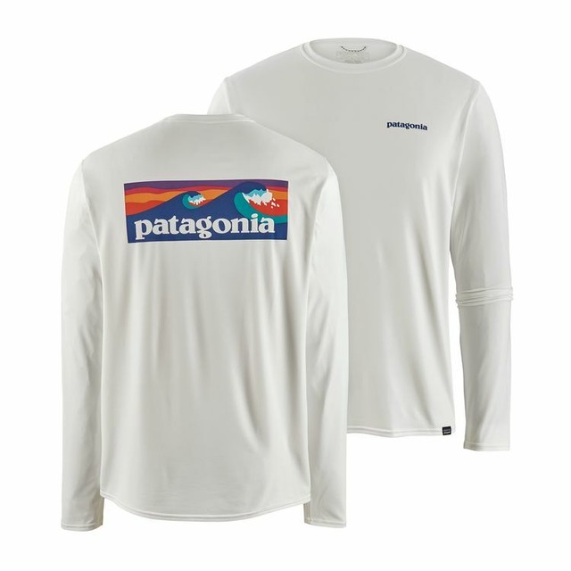 パタゴニア メンズ Tシャツ ロングスリーブ キャプリーン クール デイリー グラフィック シャツ 長袖 新作 19 残りわずか Patagonia Capilene Cool Daily Graphic Shirt Uv 50 Upf Sun Protection Hi808shop