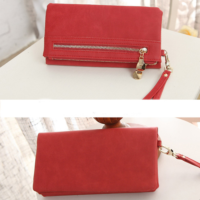 長財布 レディース 二つ折り 財布 小銭入れ ロングウォレット 多機能 無地 シンプル おしゃれ 大人 ファスナー カード Infini Arc En Ciel