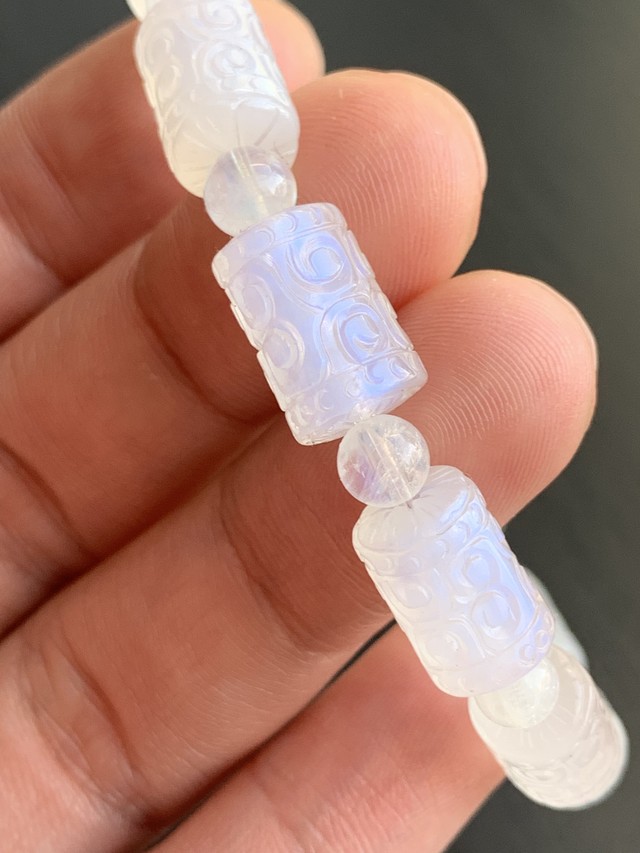 マニ車 1 アルバイトブルームーンストーン 8 6x13 1mm 内周17 3 クリスタルパワーストーン生配信