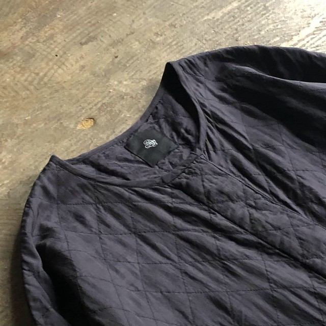 Maison De Soil メゾンドソイル Silk Cotton C Neck Coat Authentic Life Store