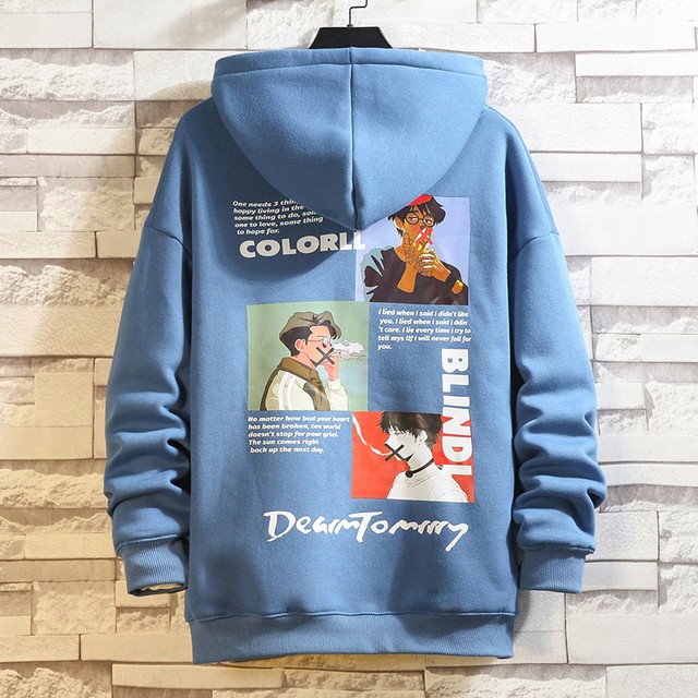 メンズオーバーサイズパーカープリント5xlハラジュクパーカーオーバーサイズメンズマンフーディーxxxtentacion男性スウェットシャツ かわいい Bqodqo Official Stor Efect