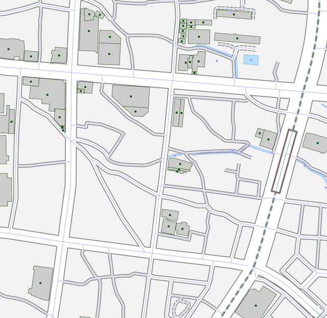 長野 長野駅周辺 イラストレーターデータ Eps 地図素材をダウンロードにて販売するお店 今八商店