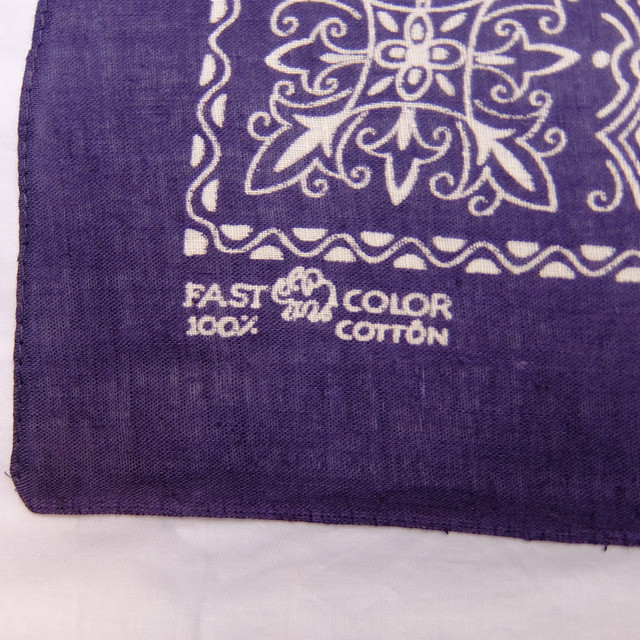 60 S Elephant Brand Bandana 100 Cotton Fast Color 60年代 エレファントブランド 上鼻 バンダナ 100 コットン Big Time ヴィンテージ 古着 Bigtime ビッグタイム