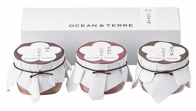 紀州南高梅 3種セットb 献上品 シソ 減塩 箱入り 結婚式 引出物 内祝い デザインパッケージ 梅干 営業日5 7日で出荷予 Kp Oc 03 幸せデリバリー リングピローなどの結婚式アイテム 手芸用品の通販