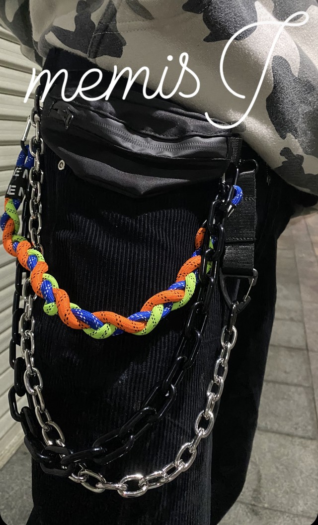 ショルダーバッグ ミニウエストポーチ ブラック 人気商品 原宿系 ストリート系 Hiphop系 Trend9 メンズ Memisuj