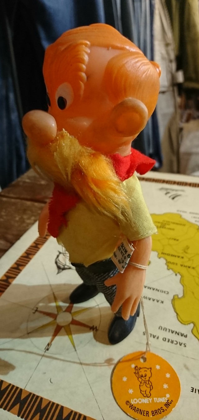 70s Vintage Yosemite Sam Figure ヨセミテ サム ソフビ フィギュア ヴィンテージ 旅する古着屋