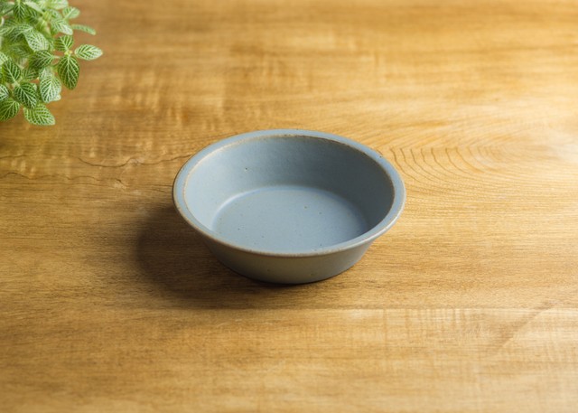 SHIROUMA 浅鉢 15cm 灰色(シリアルボウル・グラタン皿・耐熱皿)/長谷川 哲也