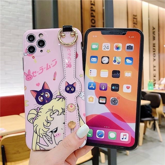 お取り寄せ商品 スマホケース Iphoneケース 原宿 ゆめかわいい プリンセス 落下防止 持ちやすい ストラップ Candy Melts