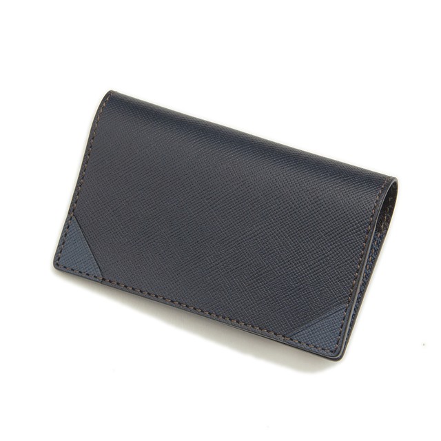 極薄タイプ名刺入れ-FLAT CARD CASE2 ネイビー