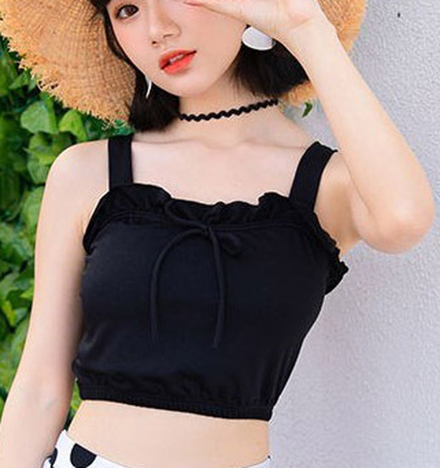 水着 レディース ビキニ スイムウェア ビーチウェア ビスチェ フレアスカート ドット 露出少なめ 大人可愛い レトロ リゾート ビーチ プール 海 夏 Officewalaa オフィスワラア レディースファッション スタイル