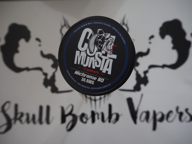 Coil Monsta Nichrome 80 500ft Skull Bomb Vapers