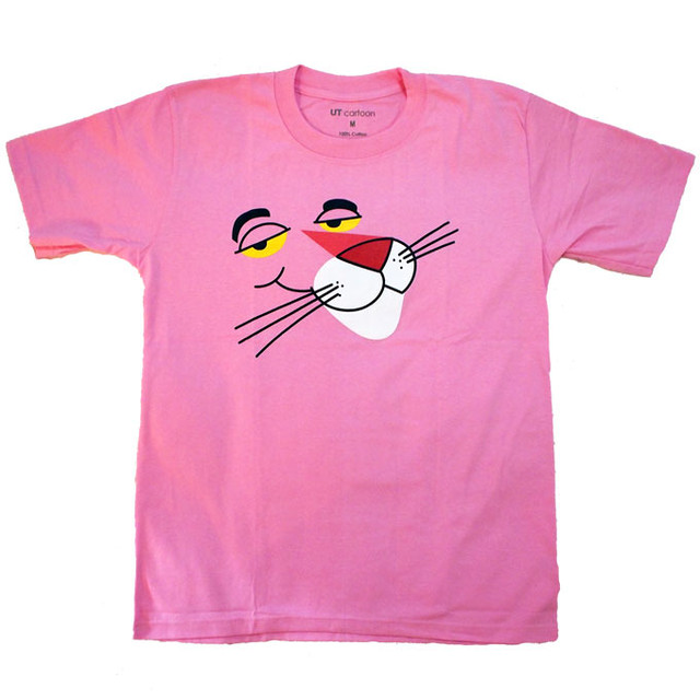 Pink Panther ピンク パンサー ピンク Tシャツ B068 Heatscry