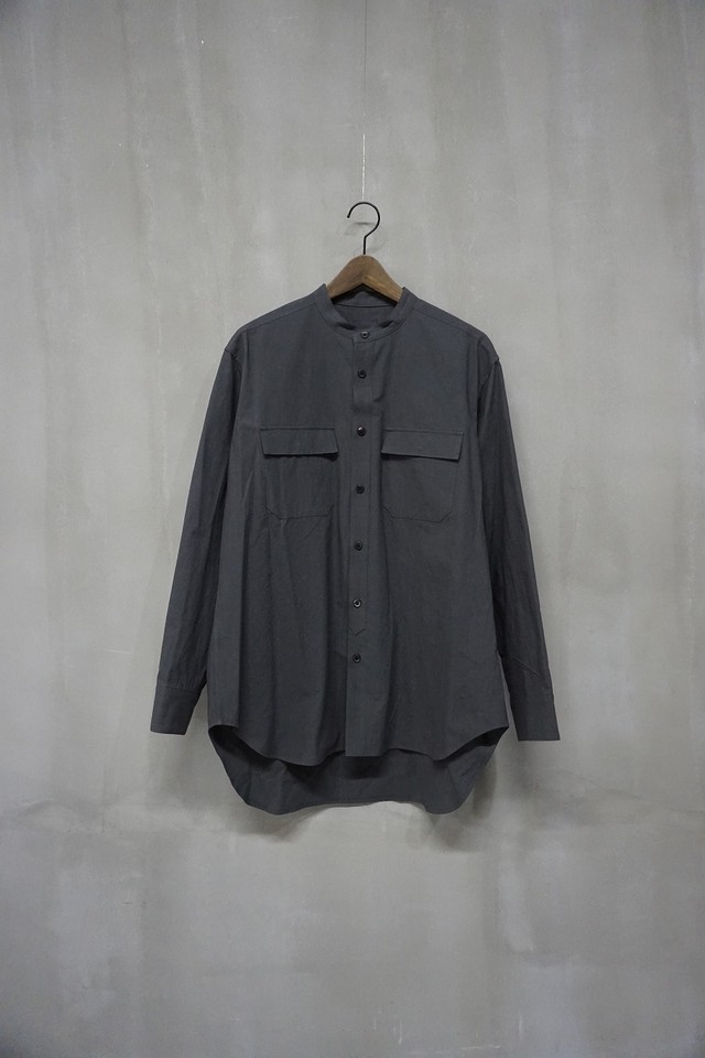 Slub Cloth Wide L/S Shirt