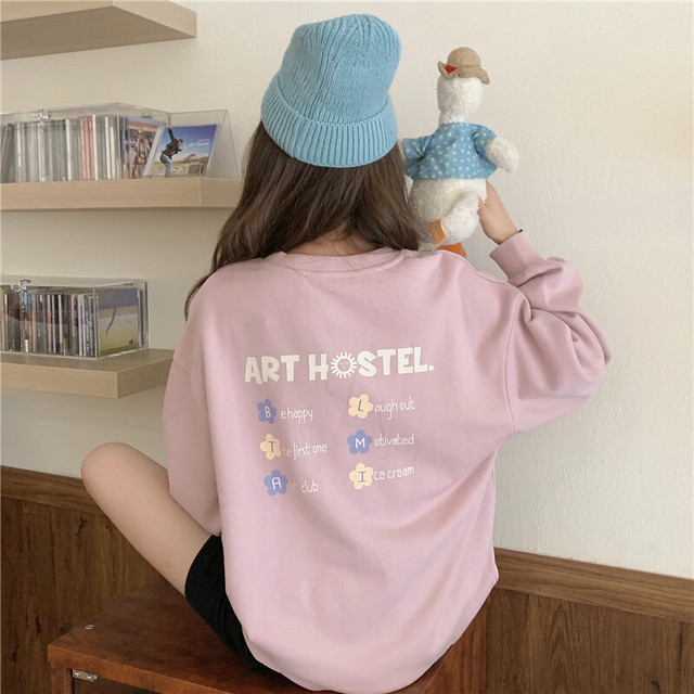 〈カフェシリーズ〉お花のヴィンテージセーター【flower vintage sweater】