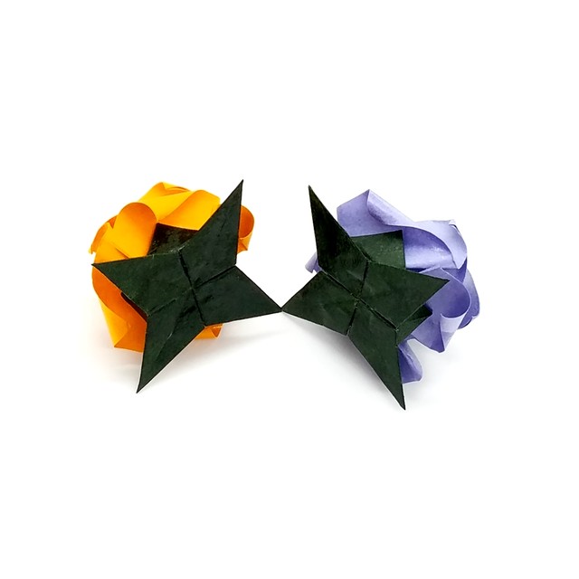 折り紙のバラ マグネット式カードスタンド Rbi Flower Art ラビフラワーアート