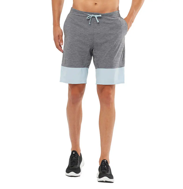 Salomon サロモン Xa Training Short M Ebony Ashley Blue メンズ Xa トレーニング ショートパンツ エボニー アシュリーブルー Lc ショートパンツ トレイルフェストランニングカンパニー