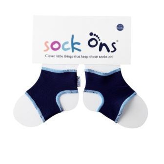 Sock Ons ソックオンス ネイビー 赤ちゃん 靴下 ベビーグッズ 脱げない 出産祝い Lynx リンクス ベビー用品 子供服 赤ちゃん通販