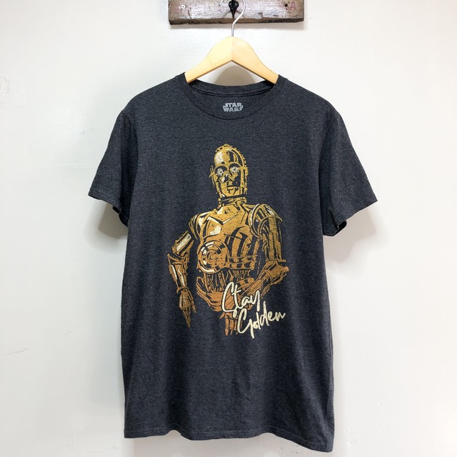 スターウォーズ C3po キャラクター Tシャツ メンズm 映画 Star Wars Usa アメリカ古着 古着屋エバレット