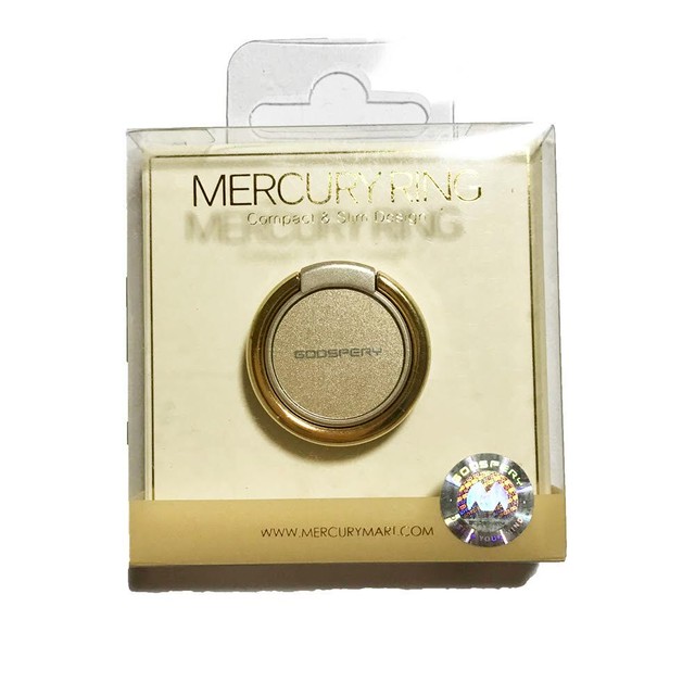 スマホリング マーキュリーリング おしゃれ 韓国 高品質 落下防止 ホールドリング スマートフォン 全機種対応 ゴールド Dax Trading Online Shop