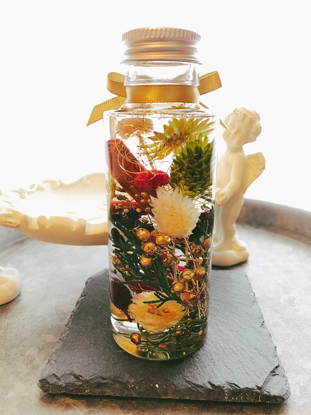 クリスマスハーバリウム ボタニカルジェルランタン などインテリア雑貨のお店la On結 ボタニカルジェルランタンなどインテリア雑貨la On結