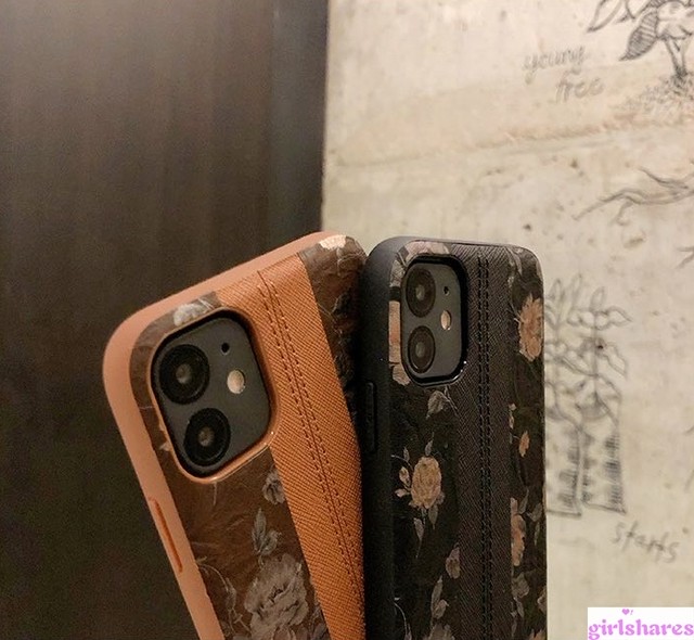 シック スマホケース Iphone12プロケース かわいい 花柄 Iphone12 Miniケース レザー製 大人 Iphone11 Proケース 衝撃 Iphone11ケース レディース Iphonexs Xr Se2 8 8plus 7 7plus保護カバー フラワー プリント 全三色 オシャレ 人気商品 Girlshares