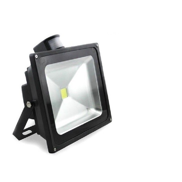 Led人感センサーライト カーポート照明 屋外照明50w 500w相当時間調整可能 昼白色 ウラザキ照明