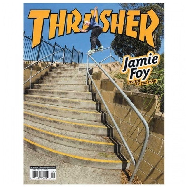 Thrasher Magazine April 18 Issue スラッシャーマガジン 4月号 18 Pretzels Skateboard And Culture