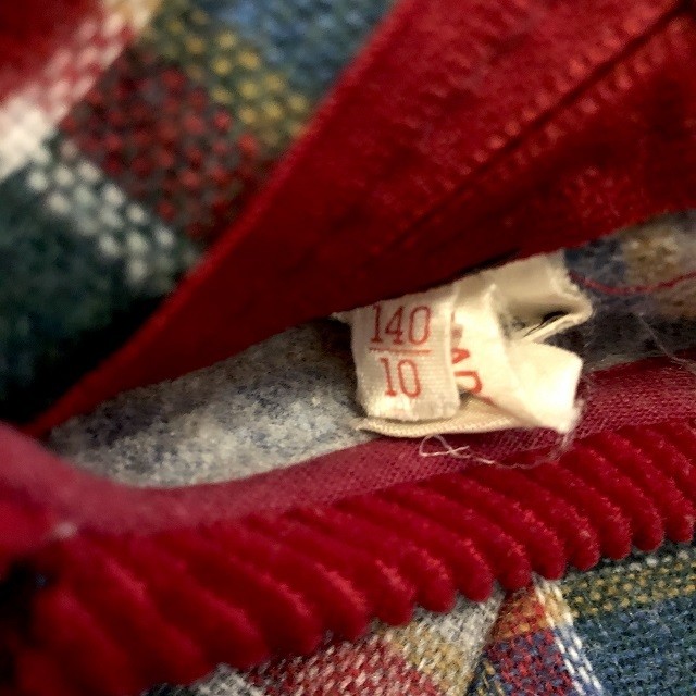 Used ヨーロッパ古着 80sドレス 140 Churchill Kids Wear