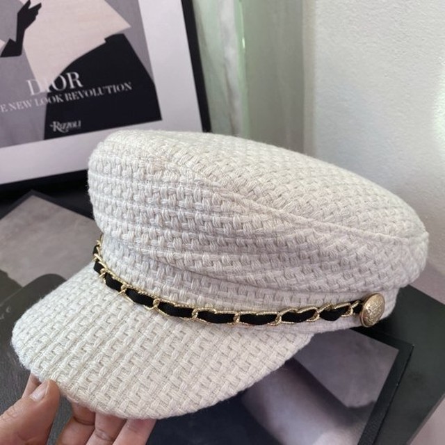 帽子 レディース マリンキャップ キャスケット 日除け キャップ レディース 韓国 ファッション 帽子 おしゃれ かわいい 帽子 レディース マリンキャップ キャスケット 日除け キャップ レディース Leaflower 001 リーフラワー レディースファッション専門店