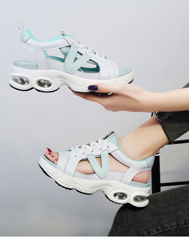 サンダル サンダルスニーカー 厚底エアー カジュアル スポーティー お出かけ 夏 ｇｄｒ